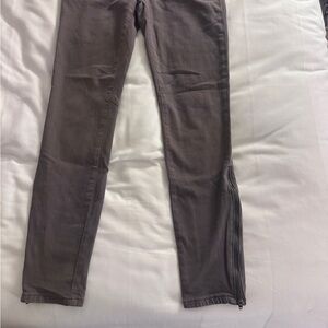 Pilcro Charcoal Straight Leg Pants